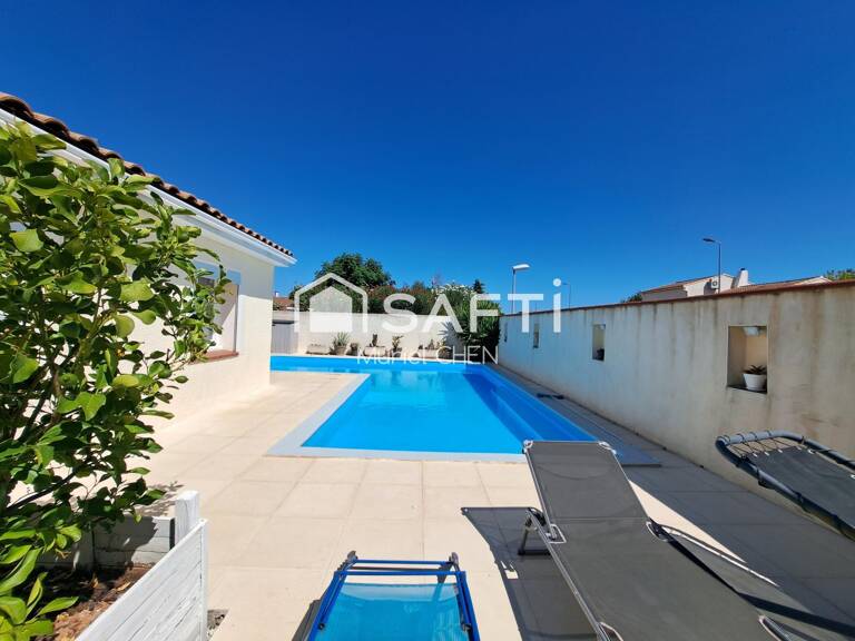AUBORD : villa avec garage, jardin et piscine — photo 1