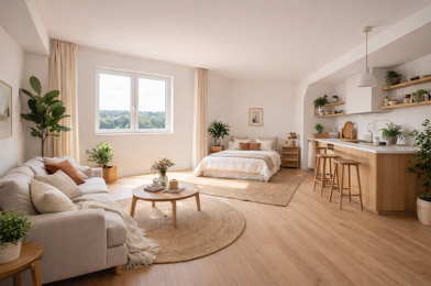 Appartement 1 pièces 140500 €