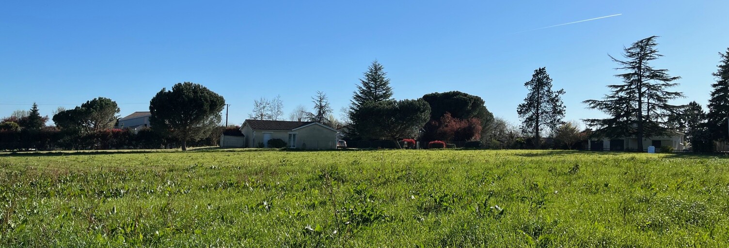 Terrain 1500 m² à construire Ginestet (24130)