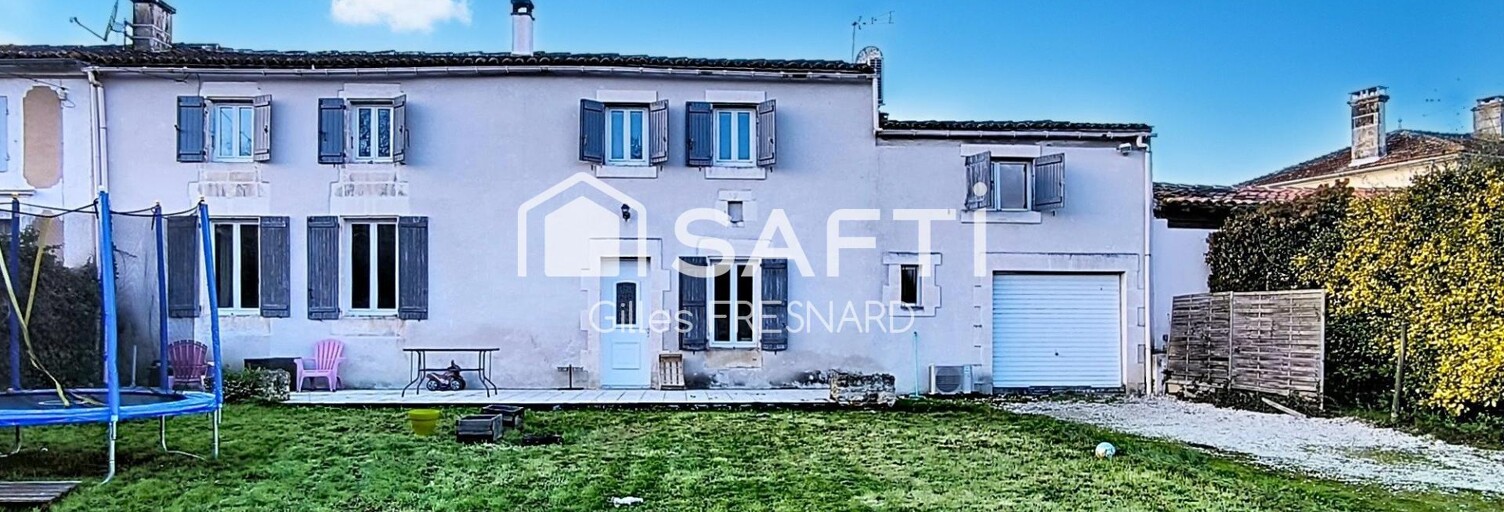 Maison 6 Pièces 171 m² à vendre à Échebrune (17800)