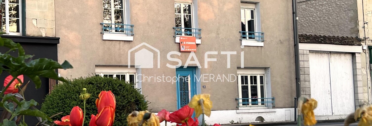 Maison 7 Pièces 151 m² à vendre à Dangé-Saint-Romain (86220)