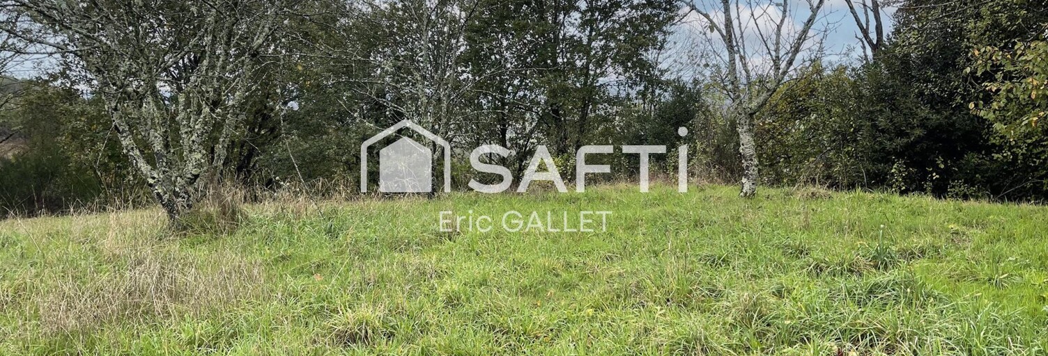 Terrain  1654 m² à vendre à Donzenac (19270)