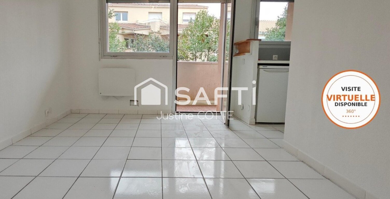 Studio en rez-de-chaussée avec terrasse et parking — photo 1