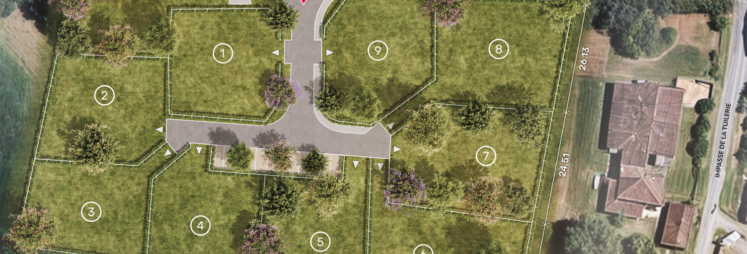 Terrain  593 m² à vendre à Lasserre-Pradère (31530)