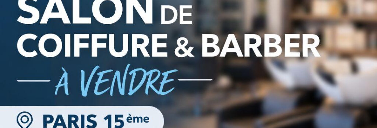 Commerce  25 m² à vendre à Paris 15 (75015)