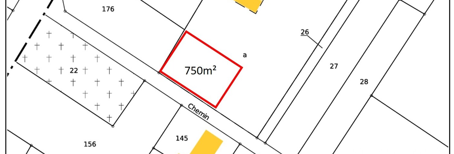 Terrain  750 m² à vendre à Vieux-lès-Asfeld (08190)