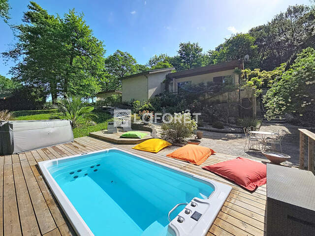 Maison d'architecte proche Orthez 9 pièces 225m² — photo du bien