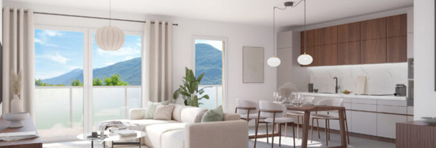 Appartement neuf T3, T5 Pièce 60 à 90 m² à vendre à Notre-Dame-de-Mésage (38220)