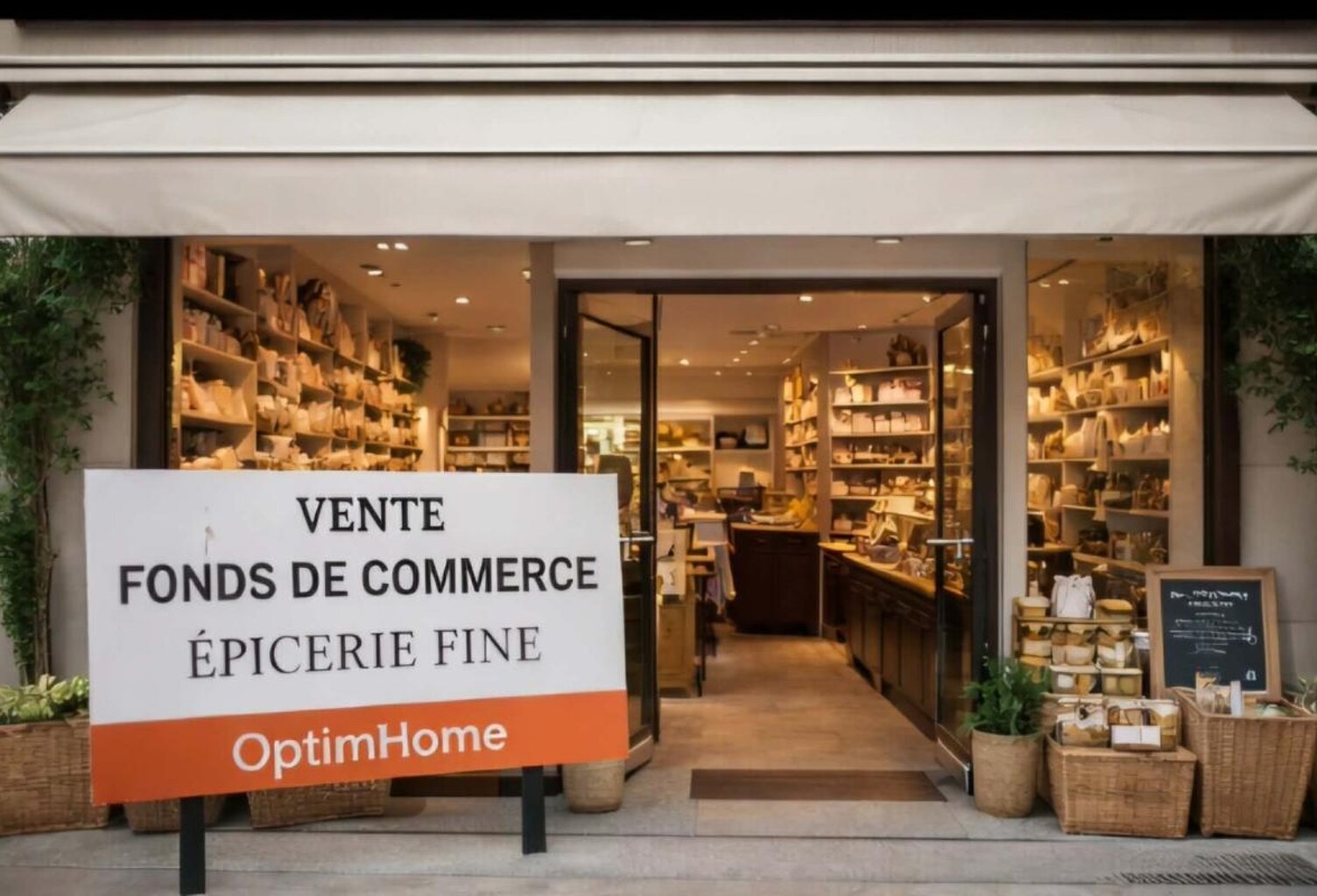 À VENDRE – ÉPICERIE FINE SPÉCIALISÉE – EMPLACEMENT N°1 – LA BAULE LES PINS - Fonds de commerce — photo 1