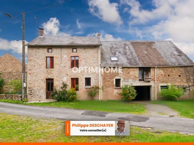 Maison de Charme - 166 m² - 5 pièces  - 3 Chambres - 2 Granges - terrain 4300 m² environ -  SAINT HILAIRE LA TREILLE (87160) — photo du bien