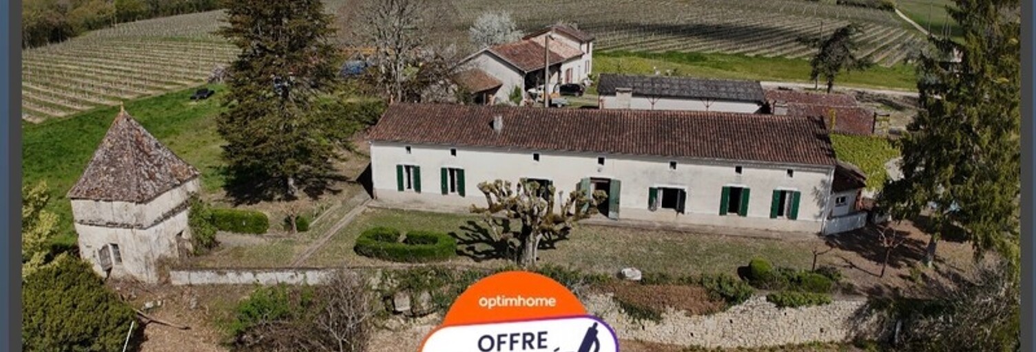 Maison 10 Pièces 174 m² à vendre à Pellegrue (33790)