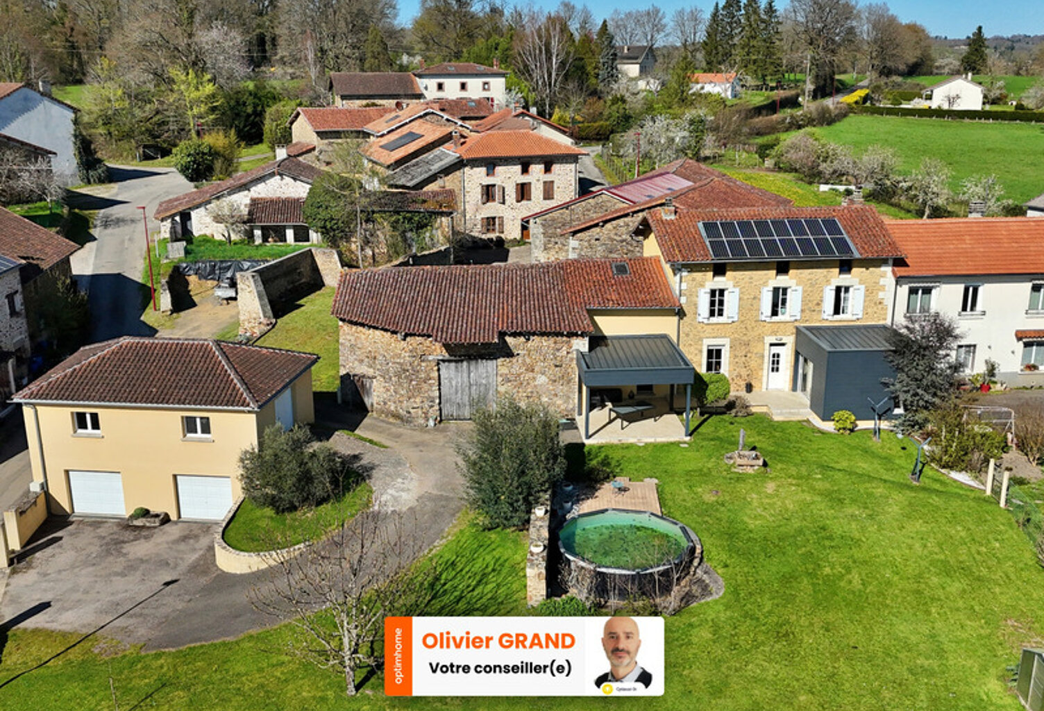 Maison en Pierre avec Grange Atelier Piscine et Jardin - Calme et vue imprenable — photo 1