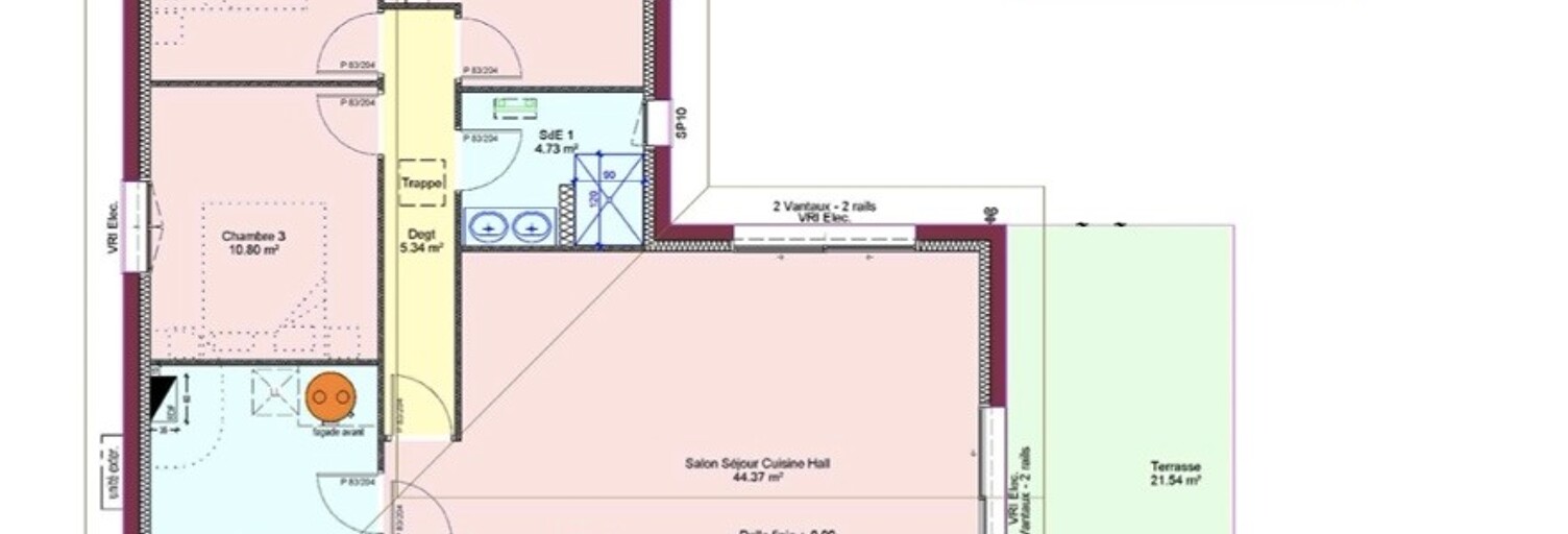 Maison 4 Pièces 104 m² à vendre à Saint-Martin-de-Seignanx (40390)