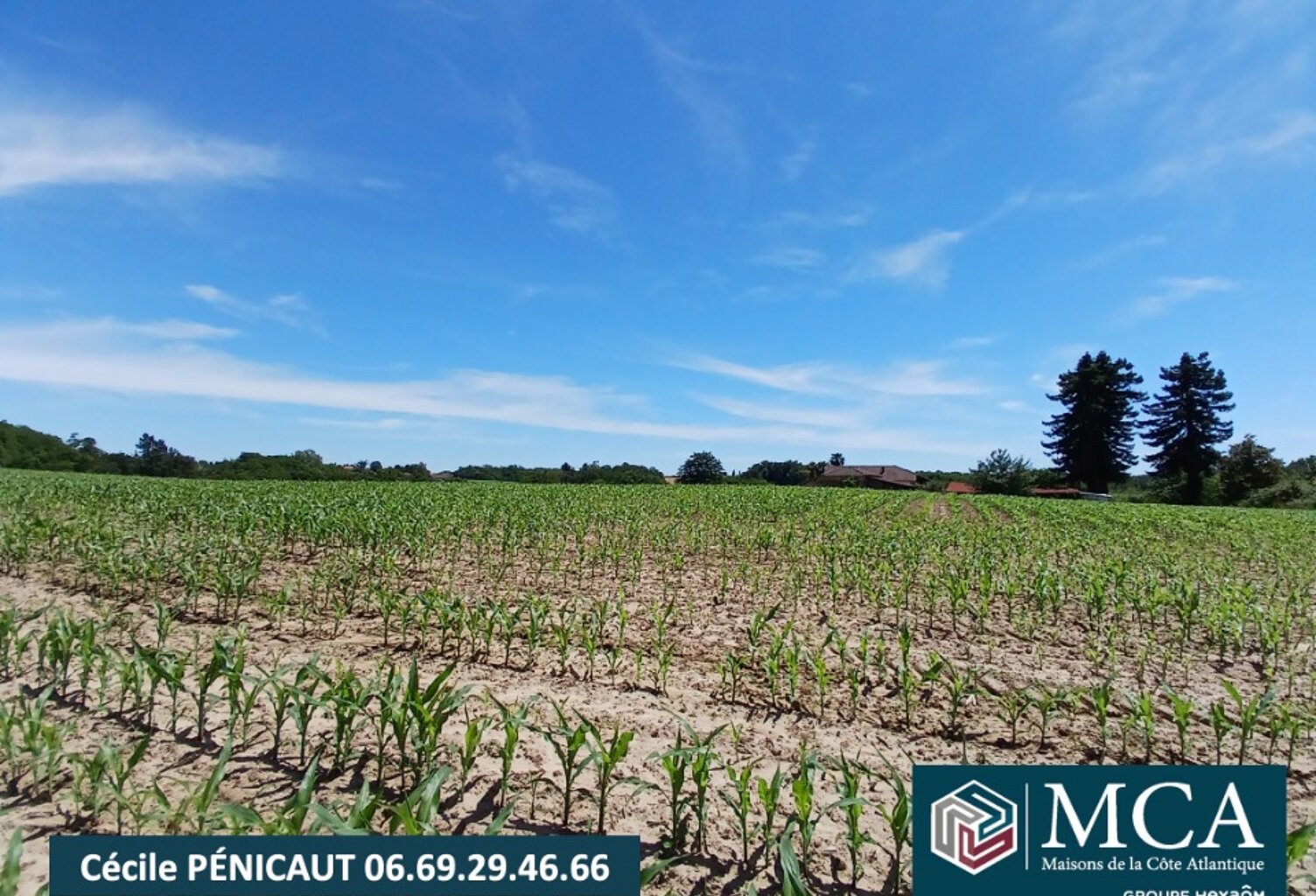Terrain à bâtir à Mugron (40250) — photo 1