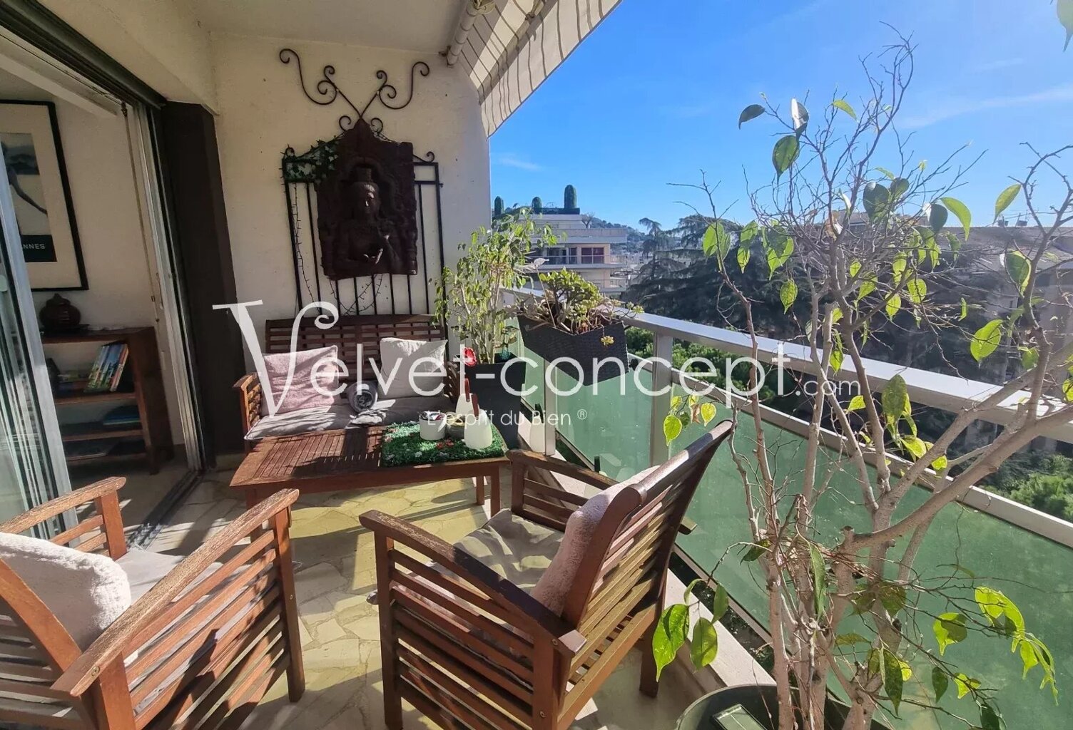 Cannes agréable appartement de 3pièces avec terrasse — photo 1