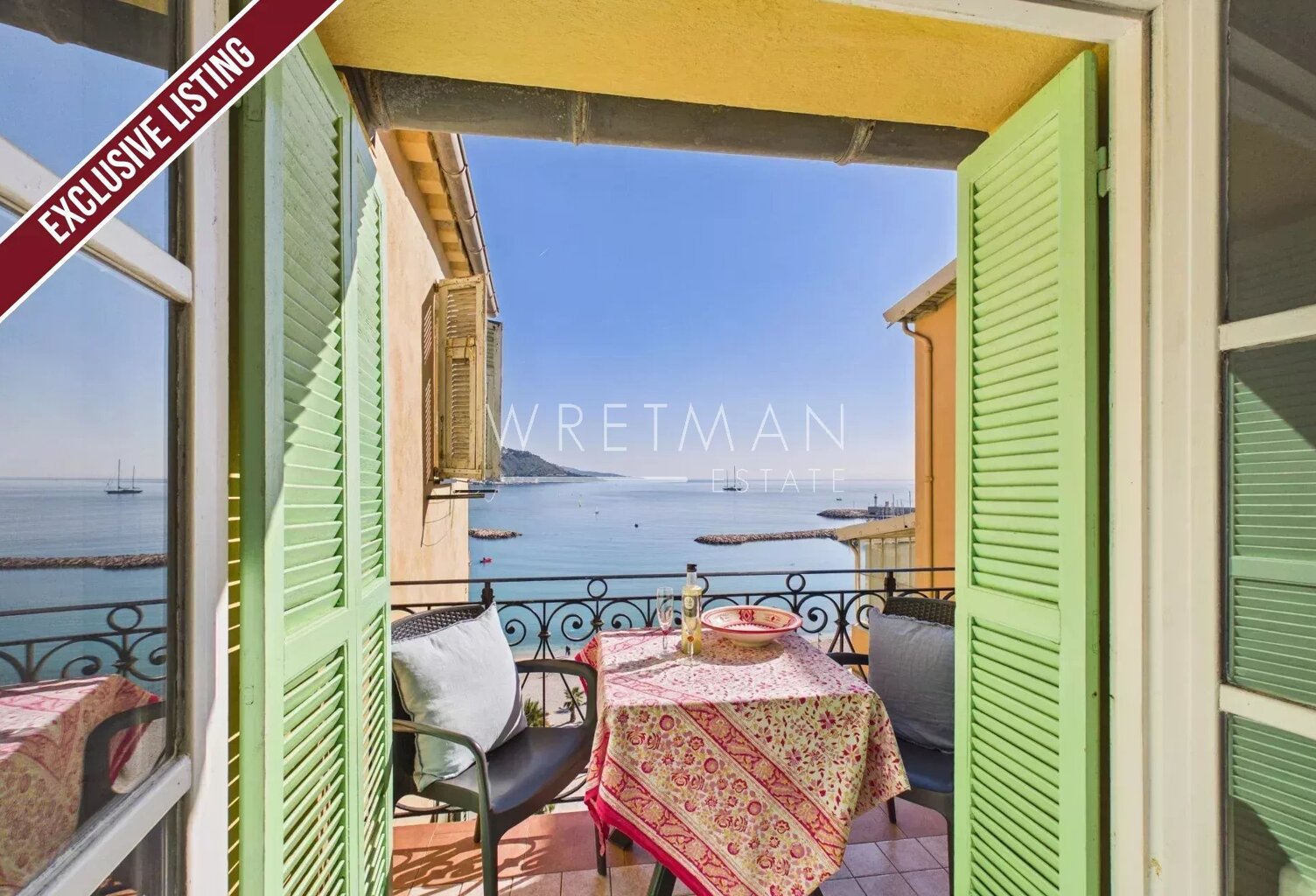 Superbe 2 pièces avec balcon et vue mer – Menton Vieille Ville — photo 1