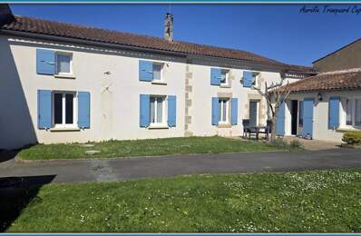 Maison à vendre 6 pièces proche de AULNAY (17), vie PLAIN PIED avec DEPENDANCE environ 100m² — photo du bien