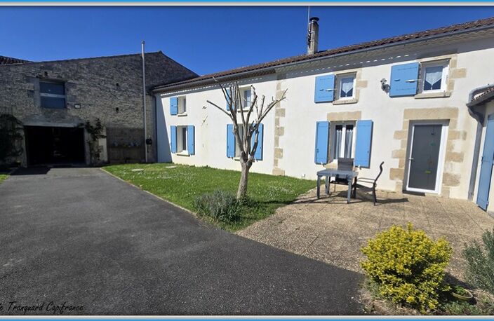 Maison à vendre 6 pièces proche de AULNAY (17), vie PLAIN PIED avec DEPENDANCE environ 100m² — photo 2