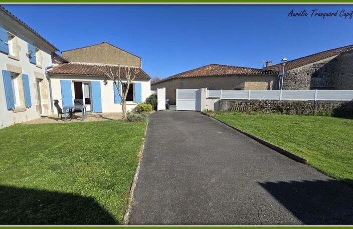 Maison à vendre 6 pièces proche de AULNAY (17), vie PLAIN PIED avec DEPENDANCE environ 100m² — photo 4