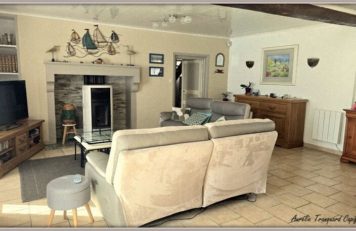 Maison à vendre 6 pièces proche de AULNAY (17), vie PLAIN PIED avec DEPENDANCE environ 100m² — photo 5