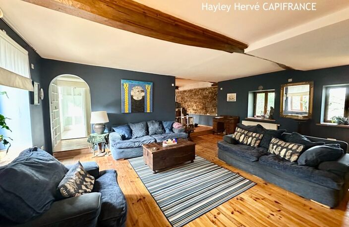 Ancien moulin de caractère à vendre avec maison d’amis, appartement et 2 ha - 15 pièces PERCY EN NORMANDIE (50) — photo 4