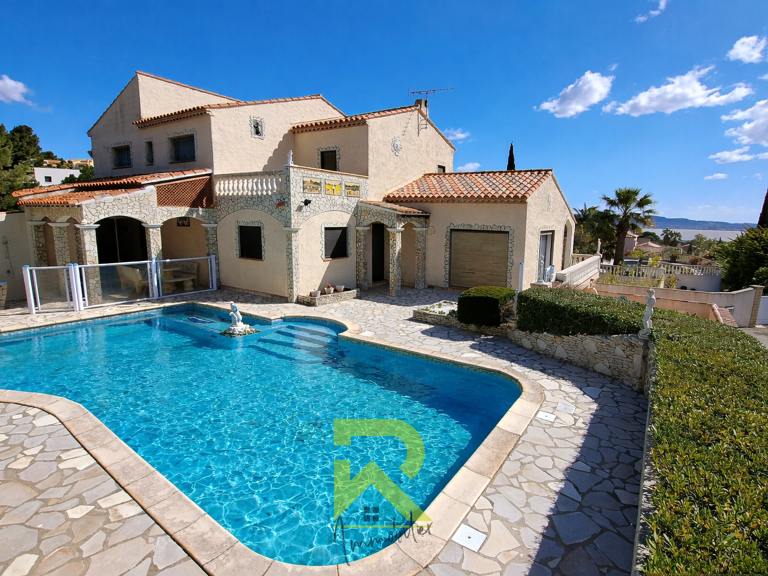 Villa 248 m2   5 chambres   Vue étang de Bages   Piscine   G — photo 1