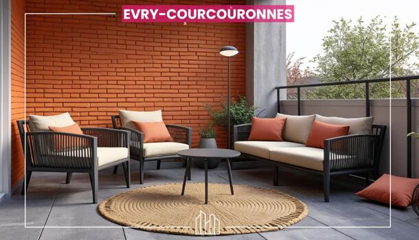 Appartement 3 pièces  à vendre Courcouronnes 91080