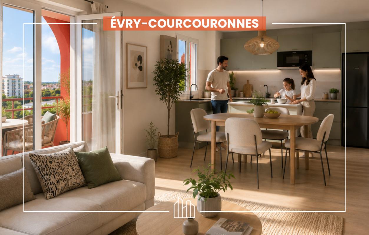 Courcouronnes Appartement 3 pièces 68 m²