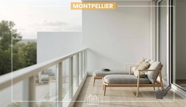Appartement 3 pièces  à vendre Montpellier 34000