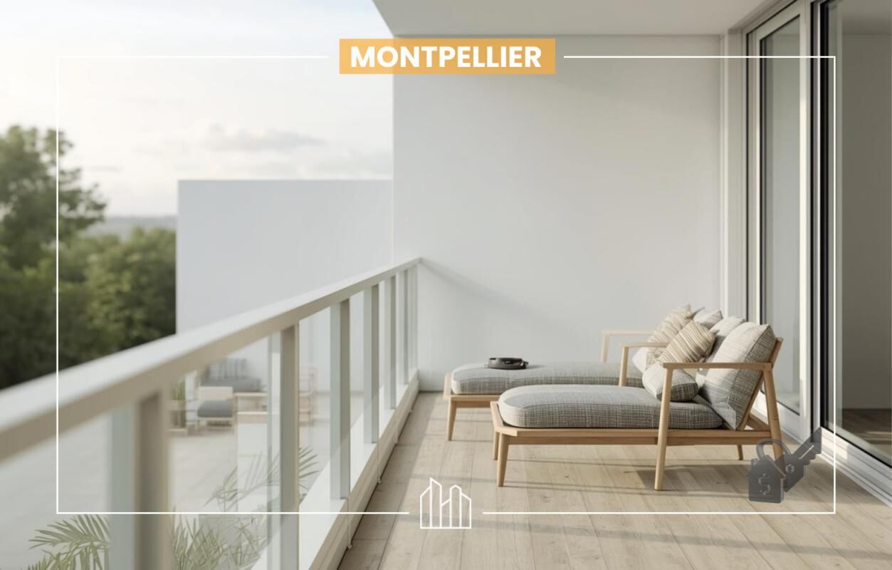 Appartement  T3 à vendre Montpellier 34000