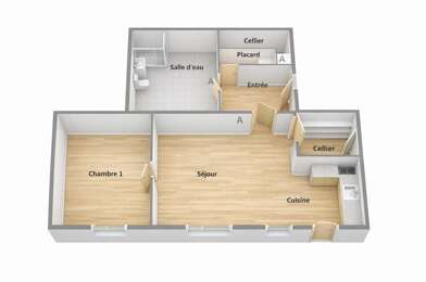 Appartement 2 pièces 178000 €