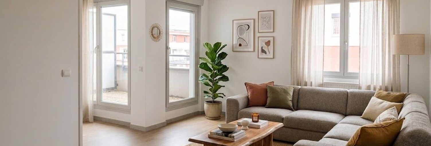 Appartement 2 Pièces 51 m² à vendre à Saint-Priest (69800)