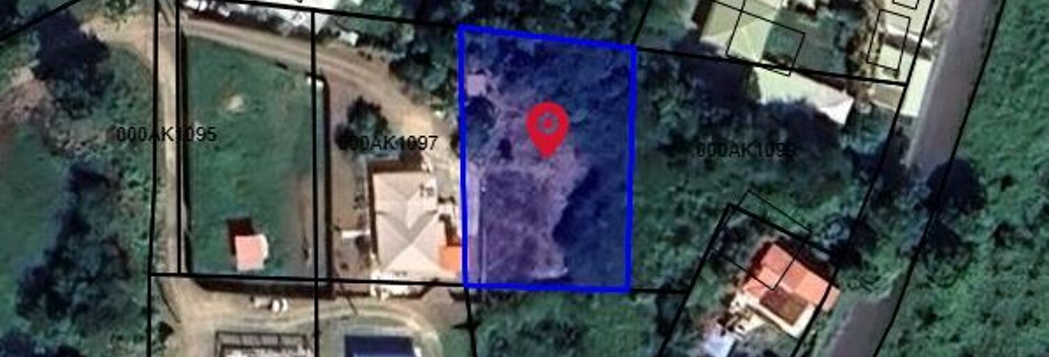 Terrain  1010 m² à vendre à Le Moule (97160)