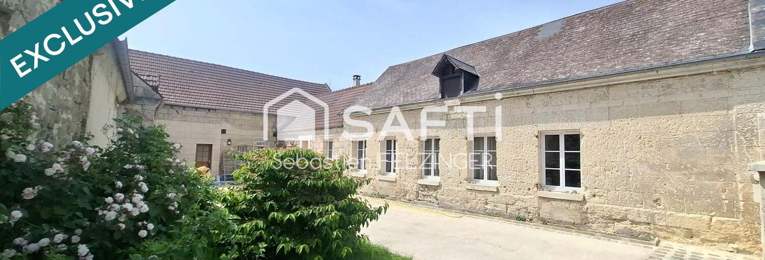 Maison 6 Pièces 225 m² à vendre à Clacy-et-Thierret (02000)