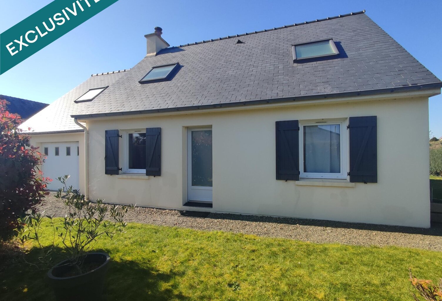 Maison Lumineuse 100m2 volumes ouverts et fort potentiel - Plourin-Les-Morlaix — photo 1