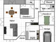 A vendre Maison 5 pièces propre et saine de plain pied — photo 3