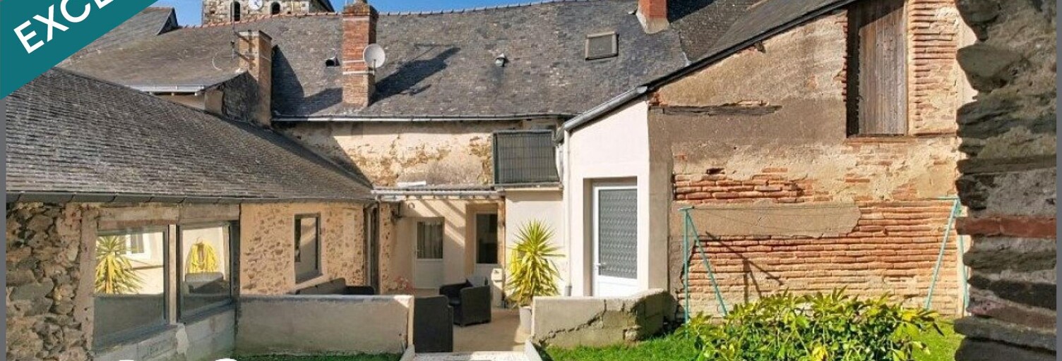 Maison 6 Pièces 115 m² à vendre à Les Hauts-d'Anjou (49330)