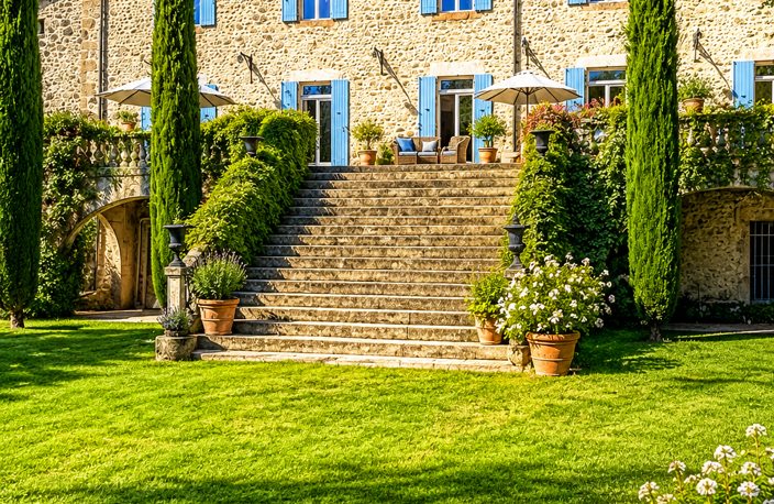 DOMAINE DE CARACTÈRE EN ARDÈCHE, 2 HECTARES, RIVIÈRE, PISCIN — photo 3