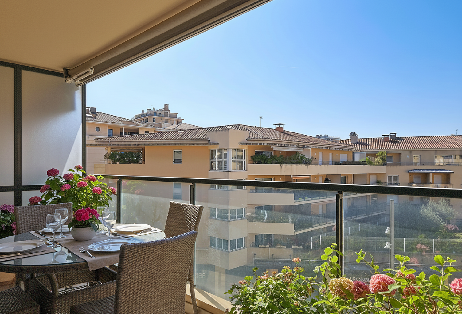 Appartement T3 84 m2 avec terrasse   Allées Provençales   Ce — photo 1