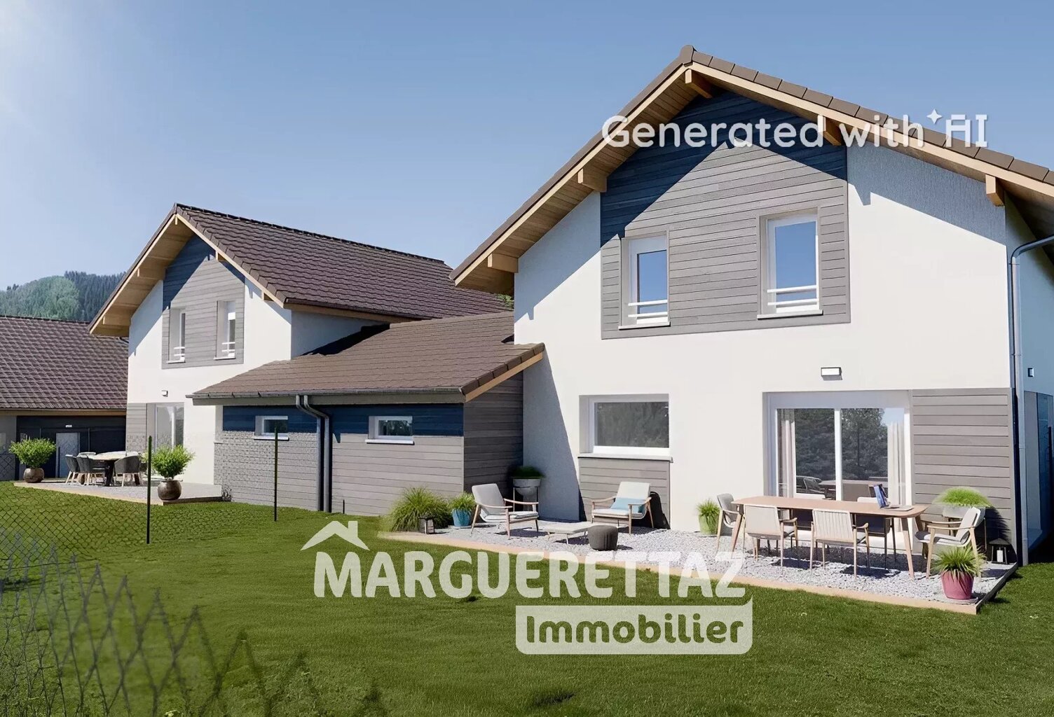 Lumineuse villa moderne et confortable avec jardin clôturé — photo 1