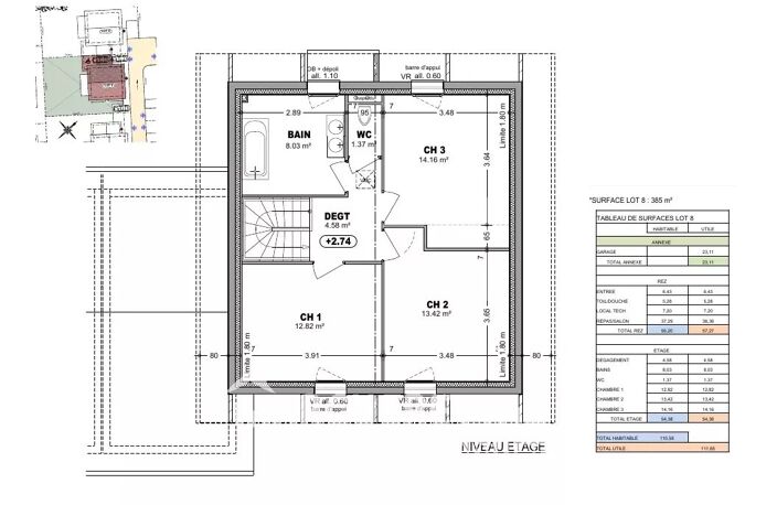 Lumineuse villa moderne et confortable avec jardin clôturé — photo 4