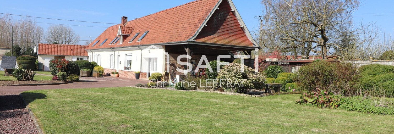 Maison 7 Pièces 165 m² à vendre à Bouquemaison (80600)