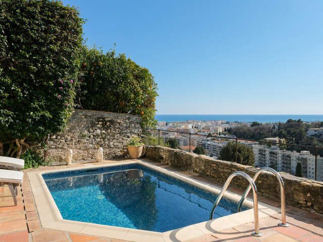 Haut de Cagnes - Villa 4 chambres avec piscine, terrasses vu — photo du bien