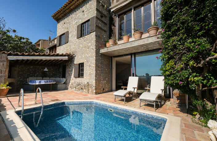 Haut de Cagnes - Villa 4 chambres avec piscine, terrasses vu — photo 2