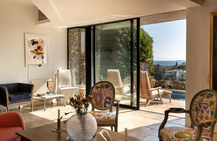 Haut de Cagnes - Villa 4 chambres avec piscine, terrasses vu — photo 5