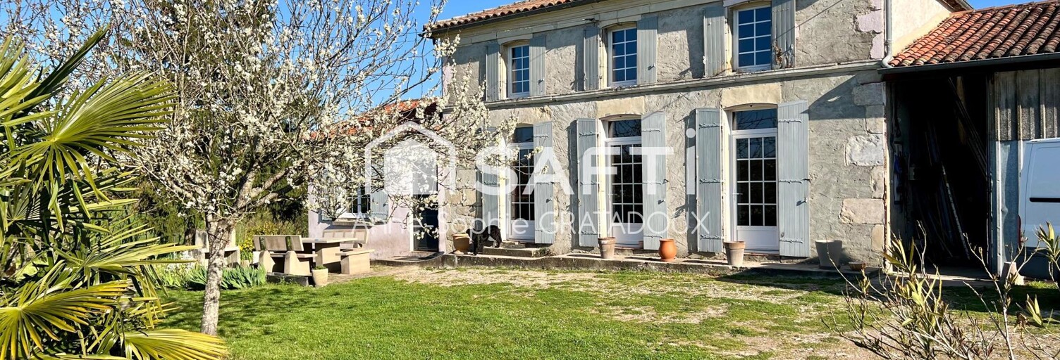 Maison 5 Pièces 145 m² à vendre à Les Églises-d'Argenteuil (17400)