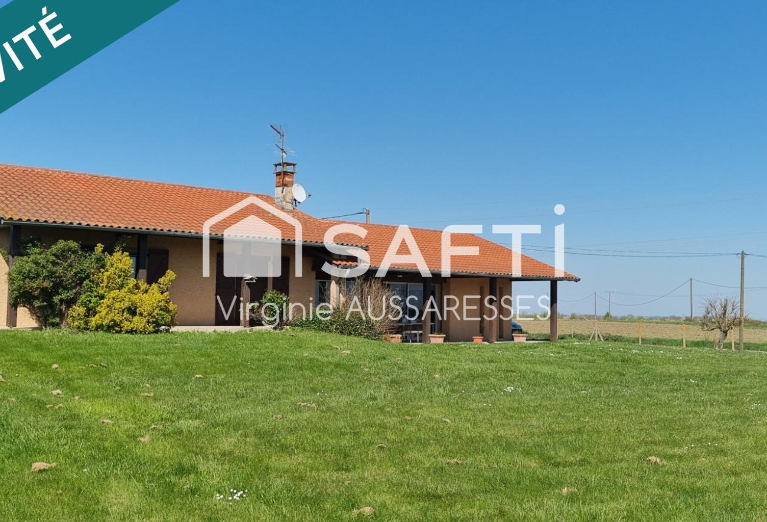 Maison de caractère avec grand terrain et fort potentiel d'évolution  Saint-Sardos — photo 1