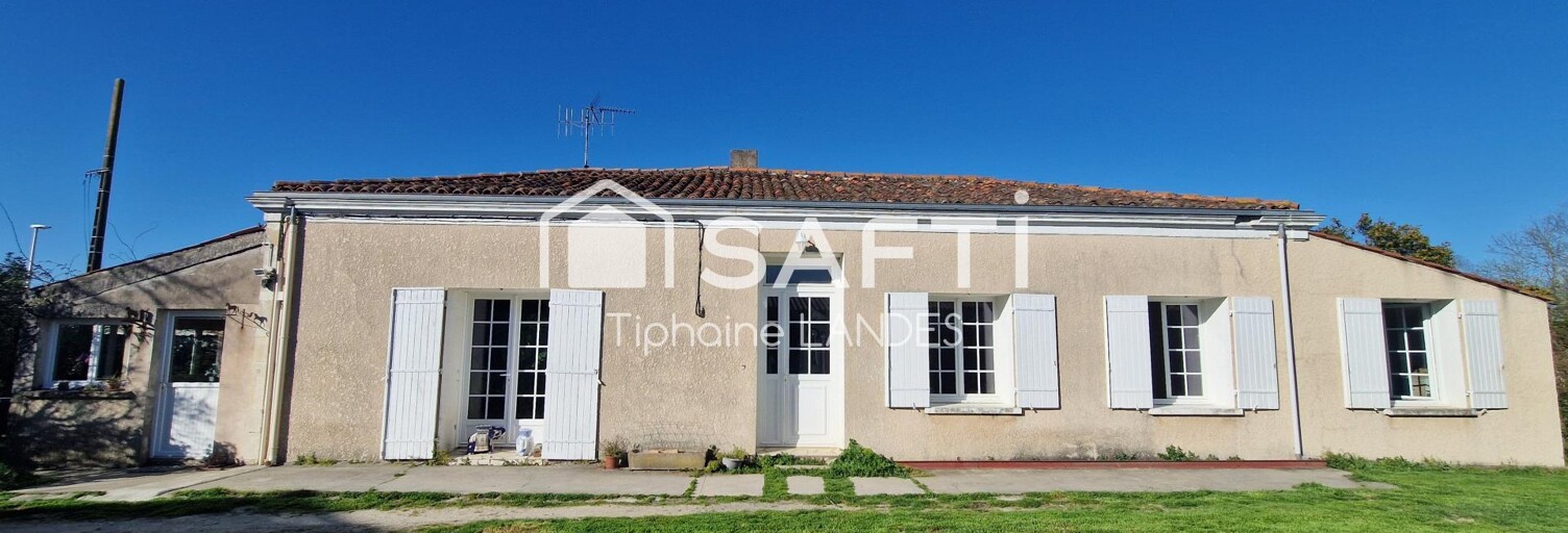 Maison 6 Pièces 111 m² à vendre à Vérines (17540)