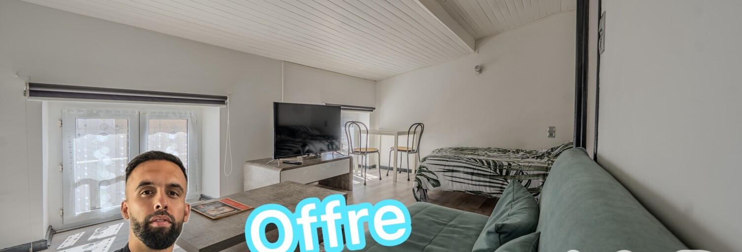 Appartement 1 Pièce 28 m² à vendre à Aubenas (07200)