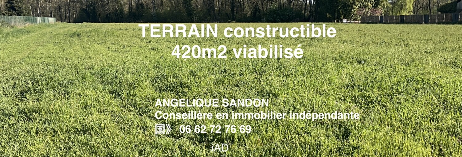 Terrain  420 m² à vendre à Saint-Maurice-de-Gourdans (01800)